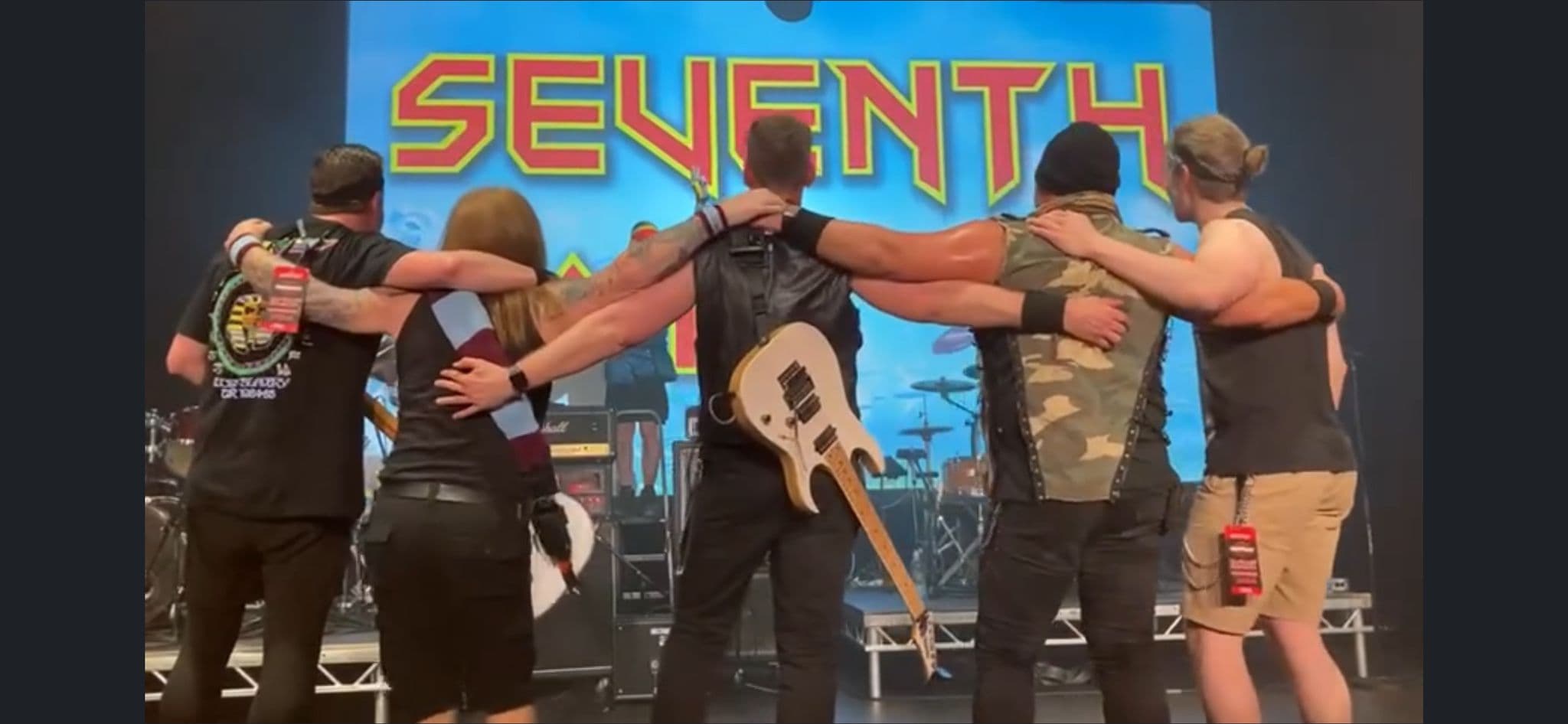 Seventh Son performing live